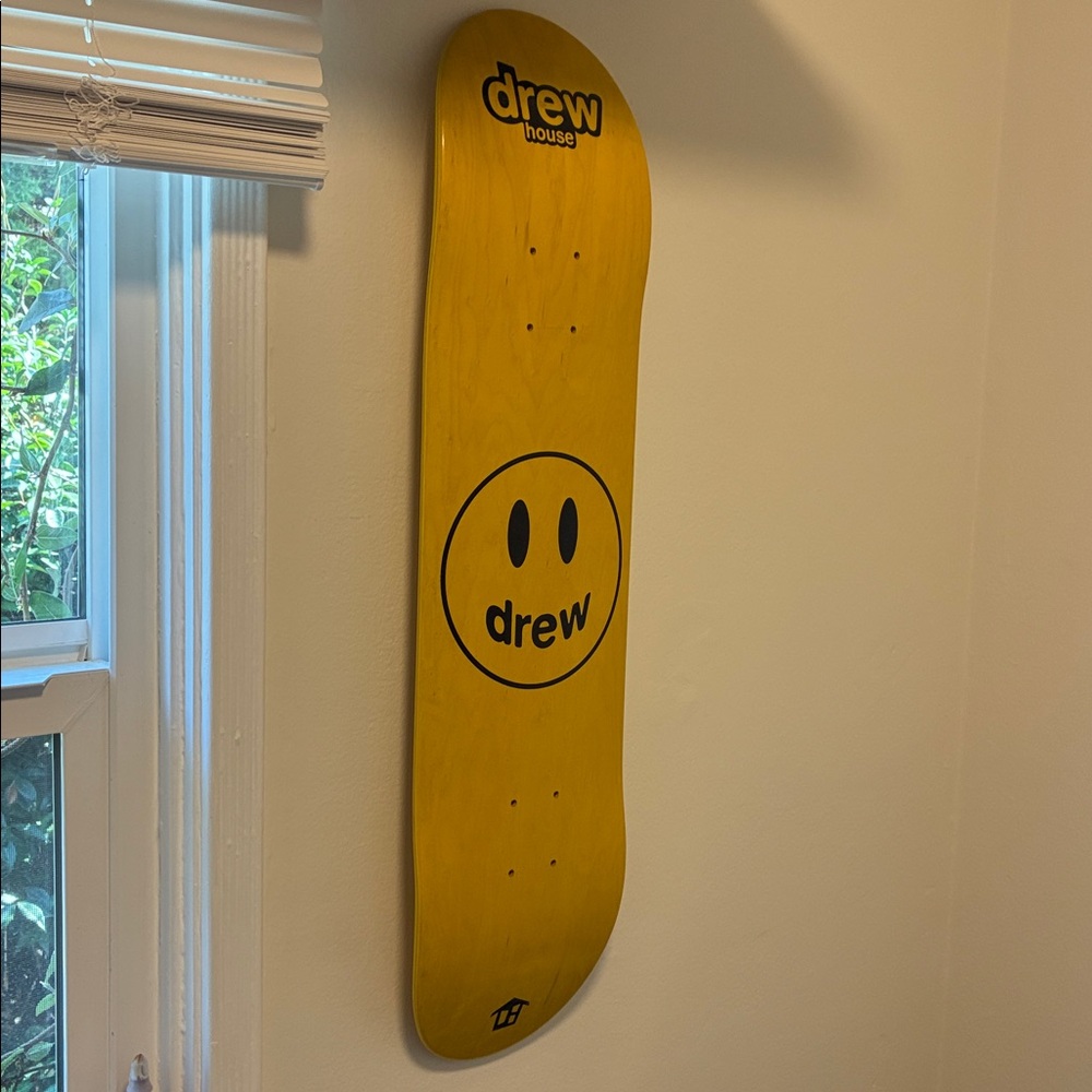 Drew House x Bieber Yellow Mascot Skateboard Deck - Picture 3 of 7